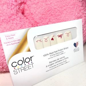 Color Street Love Letter Retired Nail Strip Set